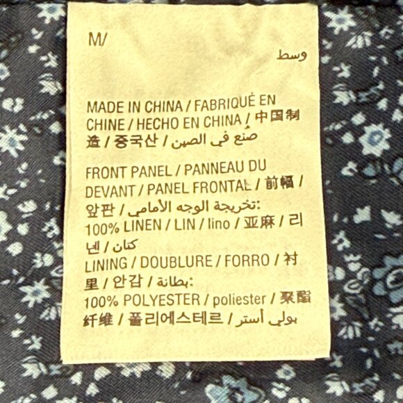 Bar III Mens Slim-Fit Linen Suit Vest Blue Medium NWT‎ New $100 - Picture 3 of 6